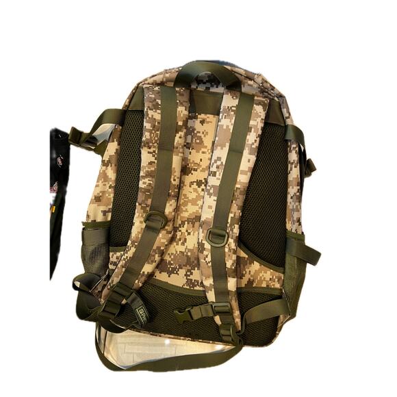 President Desert Tan Camo Tactical Backpack - Picture 2 of 5